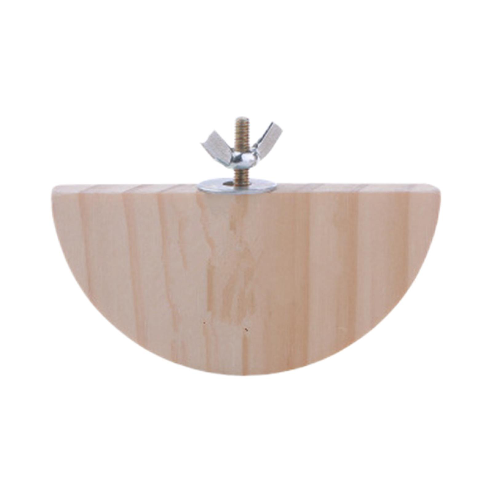 Bird Perch Stand Parrot Platform Board Toy Playground for Cockatiels Budgies