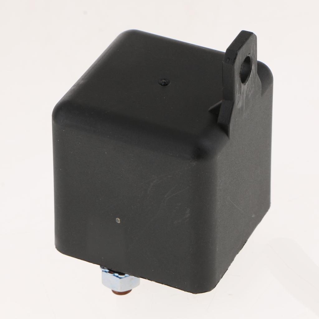 2x High Performance Car SPST Relay 2 Pole 48V 200A + 4 Connection Accessories, Automatic Switch