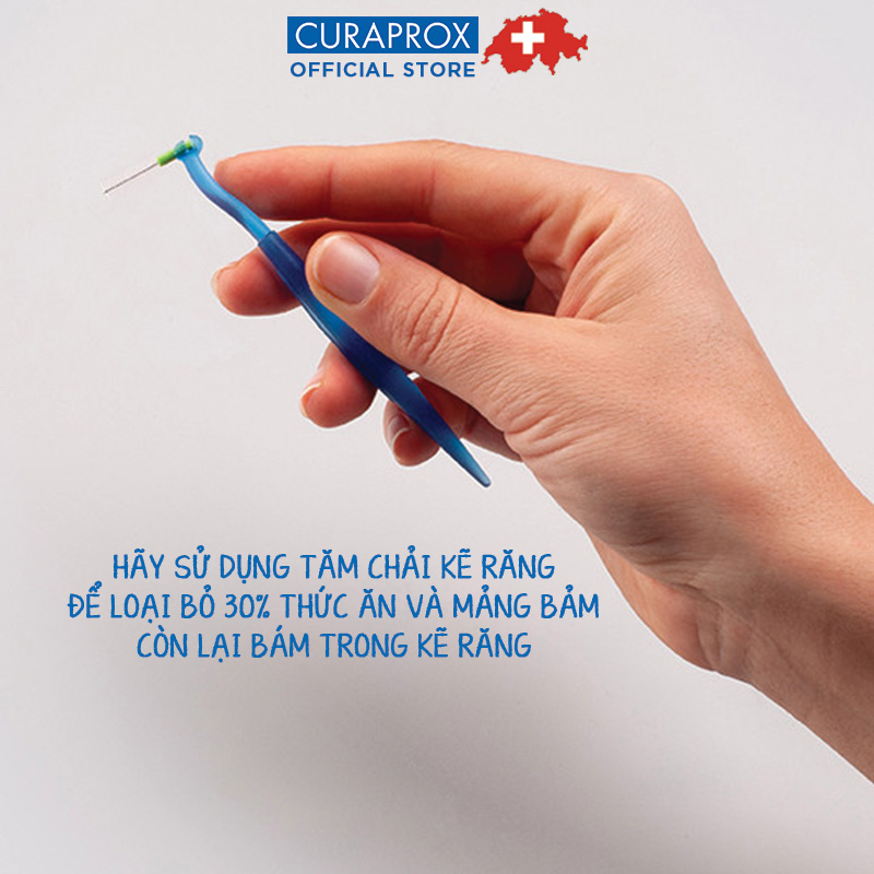 Tăm chải kẽ răng Curaprox CPS 457 có hộp (màu ngẫu nhiên)