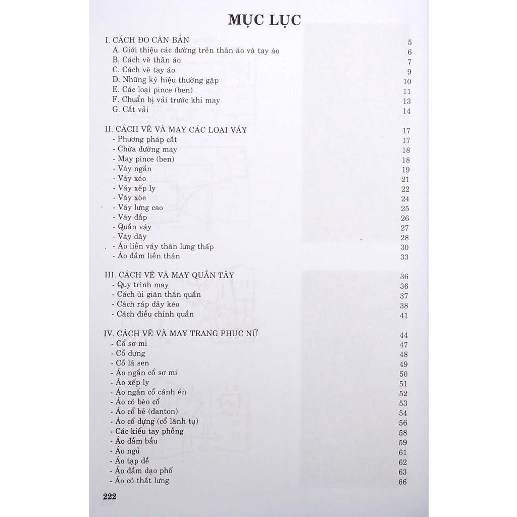 Combo 2 cuốn: Kỹ Thuật Cắt May Căn Bản - Cắt May Thời Trang ( VT)