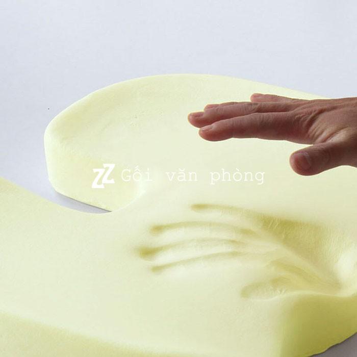 Gối (Nệm) Lót Ghế Văn Phòng Cao Su Non, Chống Đau Xương Cụt, Ê Nhức Mông ZURI PILLOW - GLM02