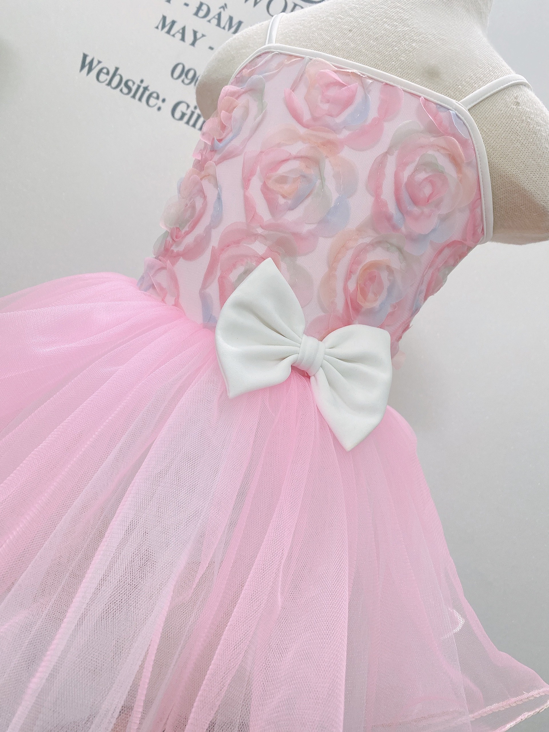 Đầm múa ballet bé gái PD374 Ginger world