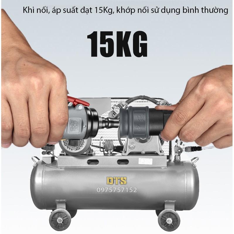 Bộ đầu nối nhanh dây hơi phi 10 CHZJ 30SP+30PP khớp nối nhanh tự động khóa bằng nhựa thép đặc chủng chống va đập