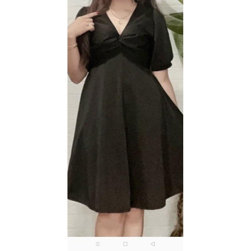 Đầm xoắn ngực Bigsize 60_85 ký