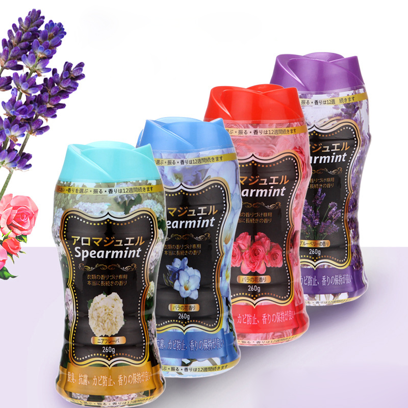 Hạt xả thơm làm mềm quần áo Spearmint Nhật Bản 260g lưu giữ hương thơm, làm mềm vải