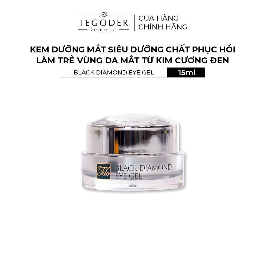 Kem dưỡng mắt siêu dưỡng chất phục hồi làm trẻ vùng da mắt từ kim cương đen Tegoder Black Diamond eye gel 15 ml mã 0740