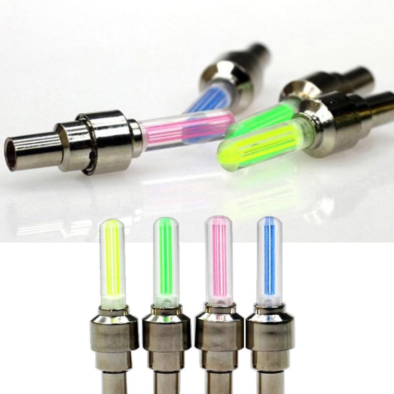 1 Nắp Đậy Van Xe Đạp Có Đèn LED Phát Sáng Độc Đáo