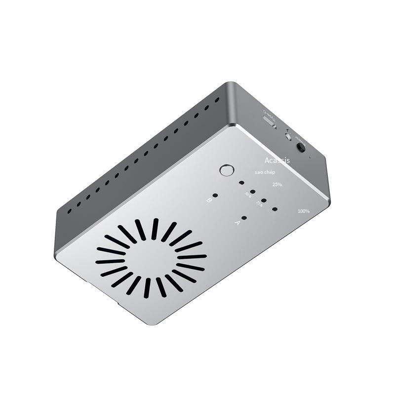 Giá thấp nhất m2 hộp đĩa cứng trạng thái rắn nvme đĩa đôi hộp đĩa cứng di động ngoại tuyến sao chép clone vỏ đĩa cứng usb3.1M2