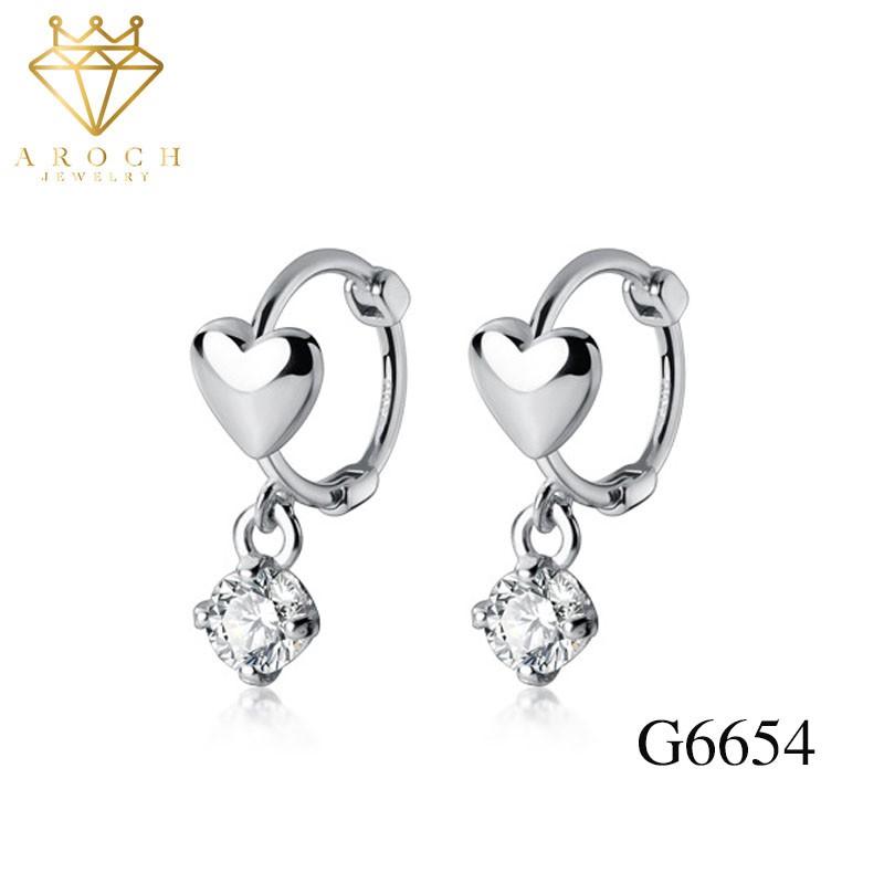 Khuyên tai bạc Ý s925 G6654 - AROCH Jewelry