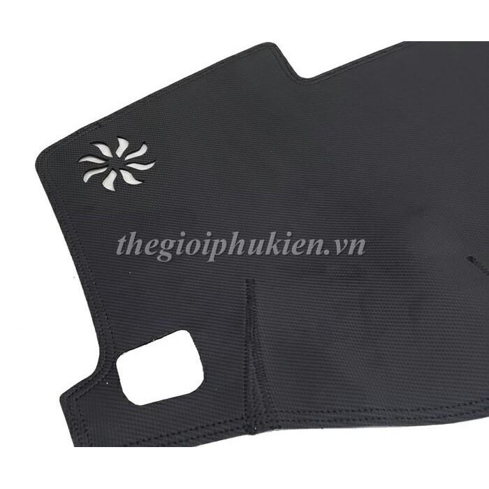 Thảm da Taplo Toyota Camry 2012-2018 vân Carbon cao cấp