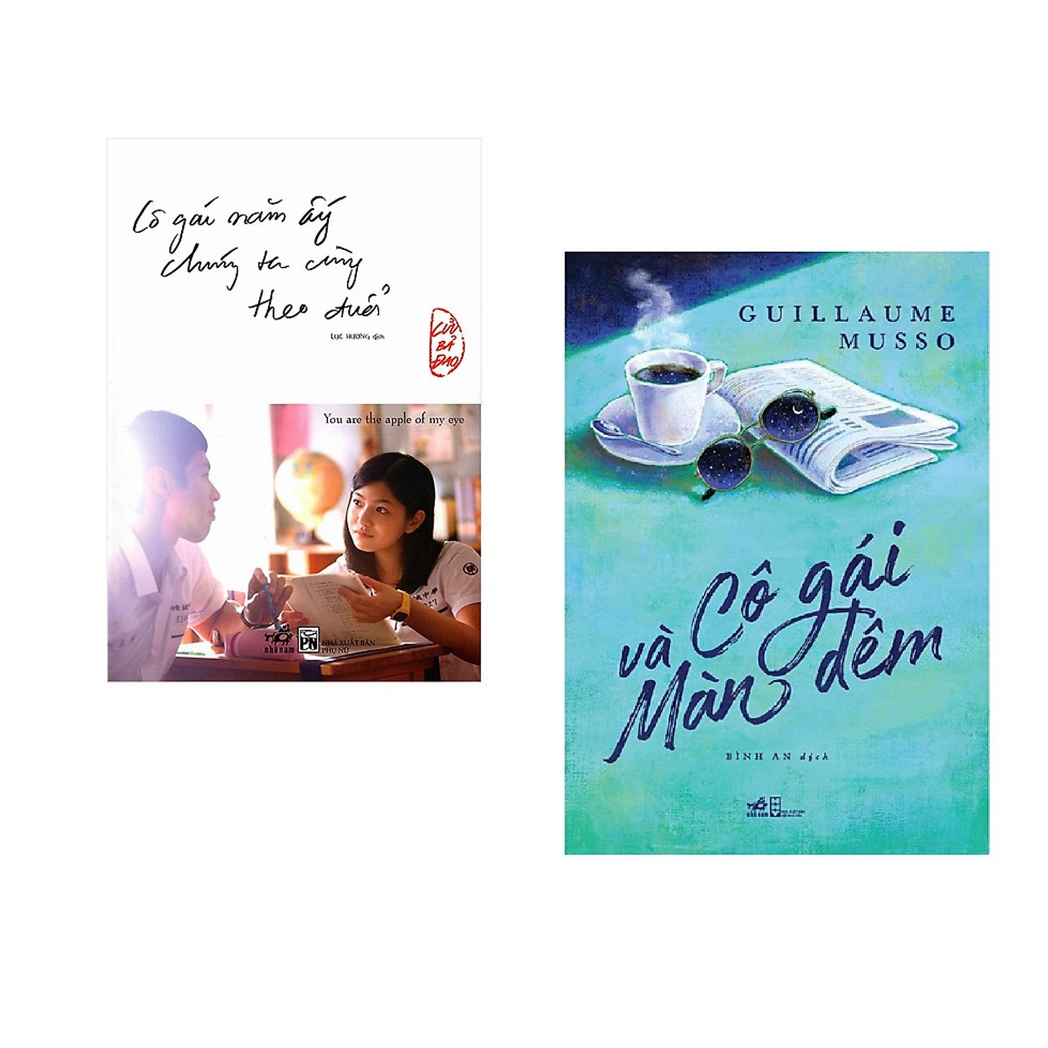 Combo 2 cuốn sách: Cô gái năm ấy chúng ta cùng theo đuổi + Cô gái và màn đêm