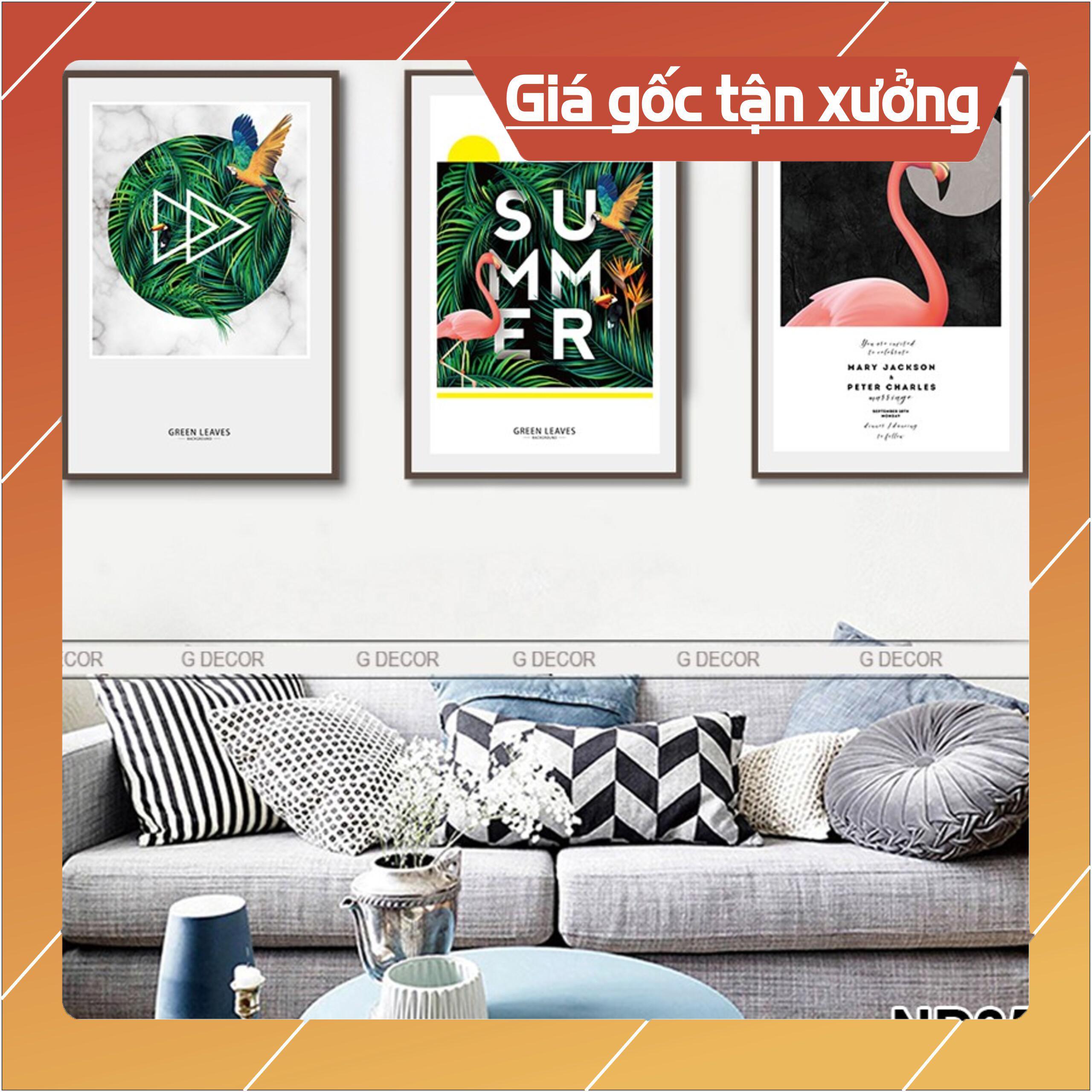 Bộ tranh treo tường phong thủy trang trí nội thất đẹp và giá gốc tại xưởng mới nhất thị trường ĐL 04