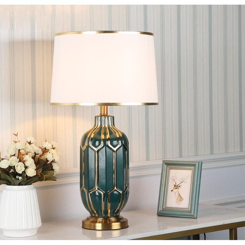 Đèn ngủ để bàn ELPES hiện đại trang trí nội thất cao cấp, tinh tế - kèm bóng LED chuyên dụng
