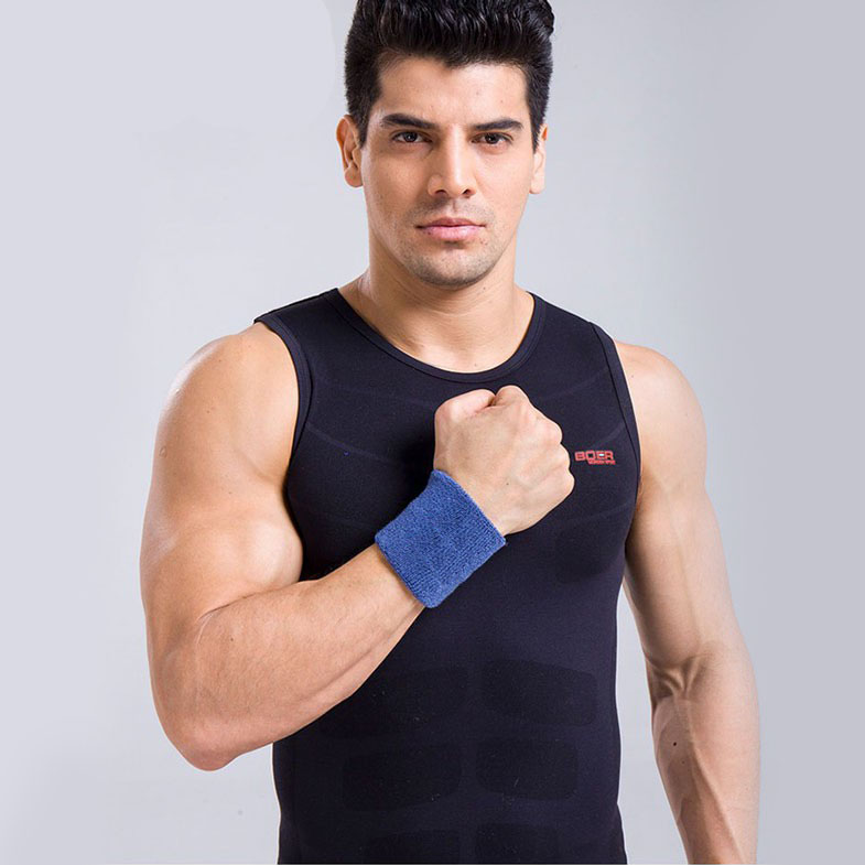 Băng cổ tay thấm mồ hôi thể thao nam nữ Boer 0230 Sports Bandage Aol (1 chiếc) - Băng thấm mồ hôi, cuốn cổ tay thể thao - Chạy bộ, đạp xe, bóng đá, bóng bàn, bóng chuyền, hoạt động ngoài trời - Hàng chính hãng