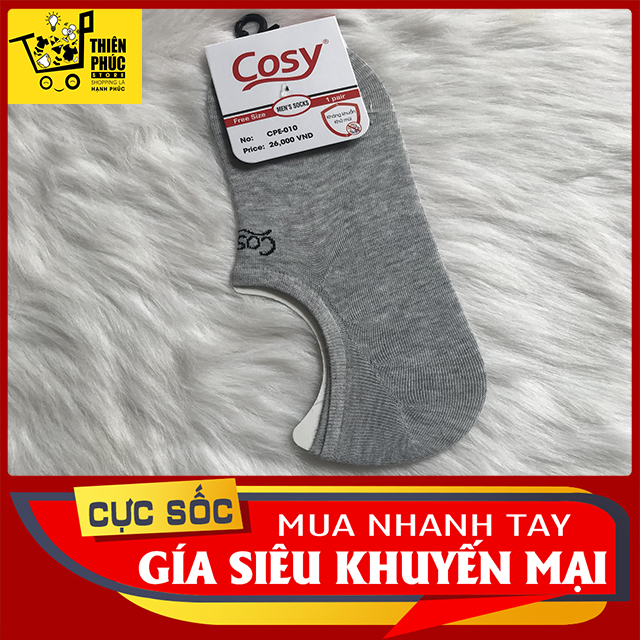 VỚ HÀI NAM COSY 010 - TRẺ TRUNG, TONE MÀU NHẸ NHÀNG DỄ PHỐI ĐỒ - HÀNG THƯƠNG HIỆU CHẤT LƯỢNG