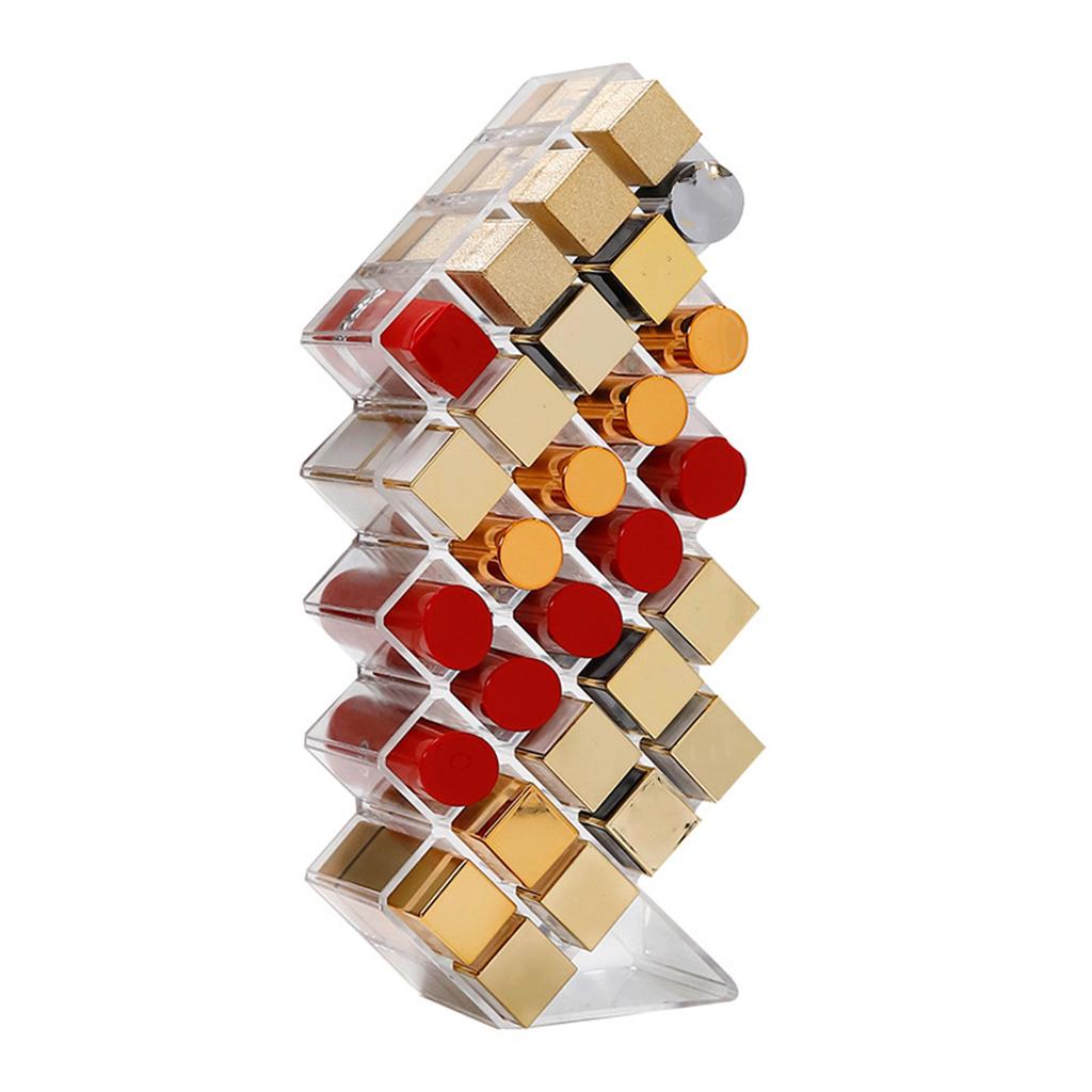 16 Grid Multi-cell Cosmetic Display Lipstick Rack Storage Case Organizer