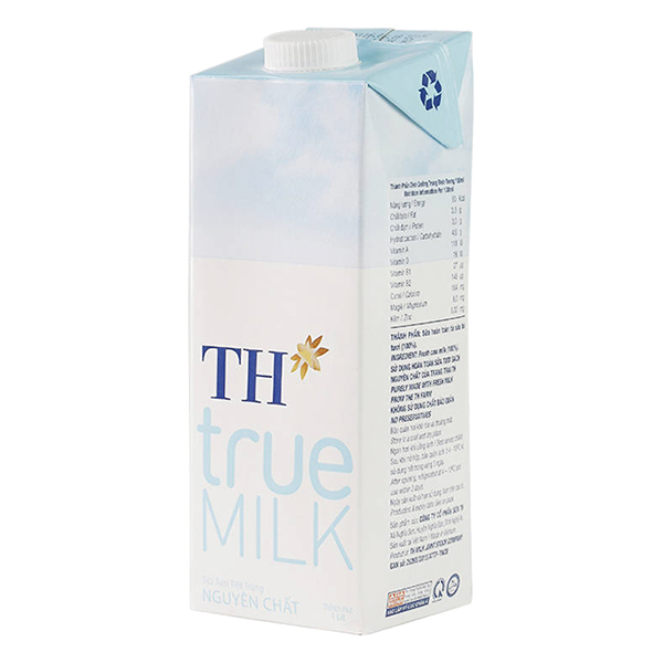 Sữa Tươi Tiệt Trùng Nguyên Chất TH True Milk (1L)