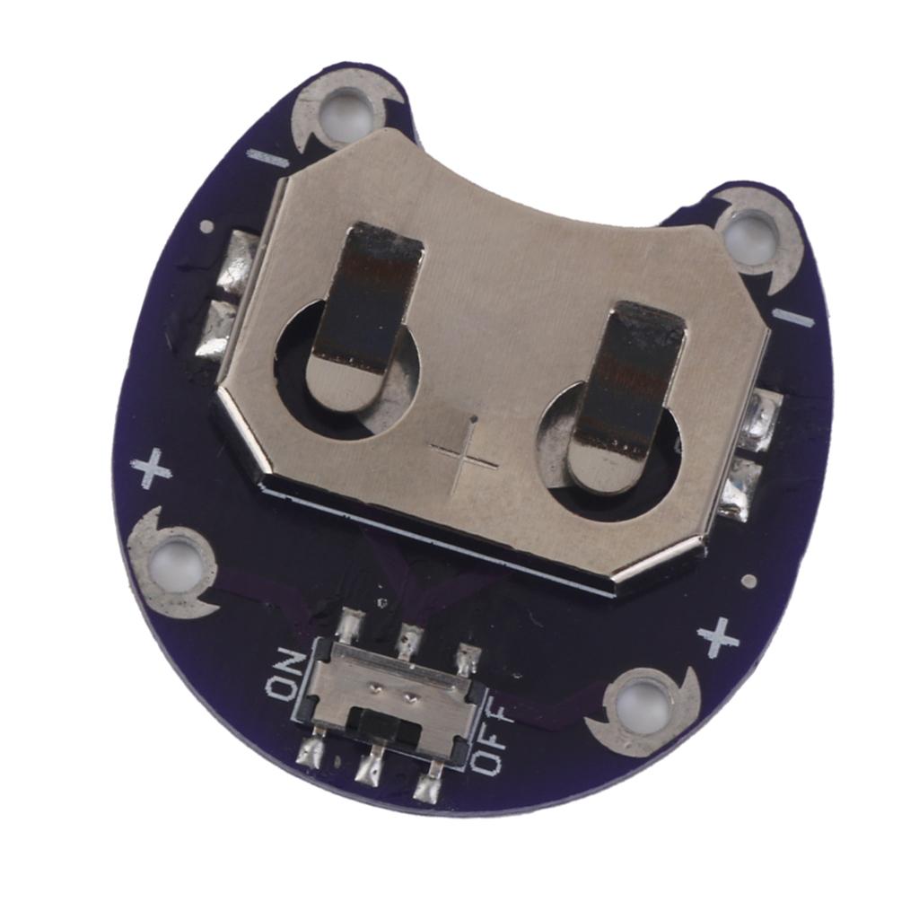 Coin Cell Battery Holder for CR2032 Battery Mount Holder Module
