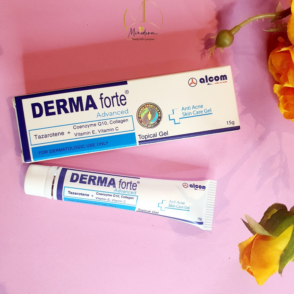 Gel Hỗ Trợ Giảm Mụn, Thâm Sẹo Và Dưỡng Da Gamma Derma Forte Gel 15g - Bản Advance