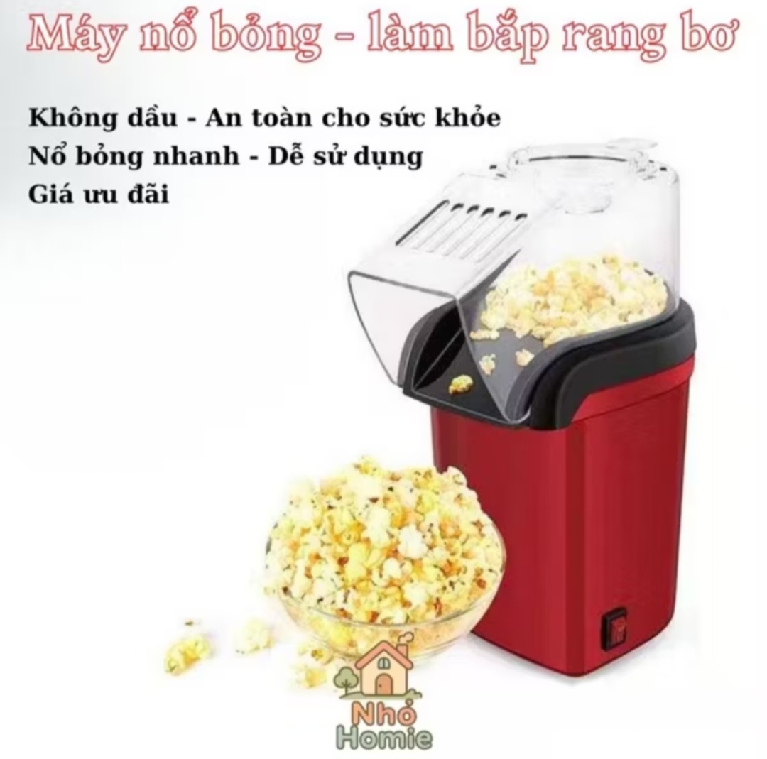 MÁY NỔ LÀM BỎNG NGÔ TẠI NHÀ THUẬN TIỆN MẪU MỚI