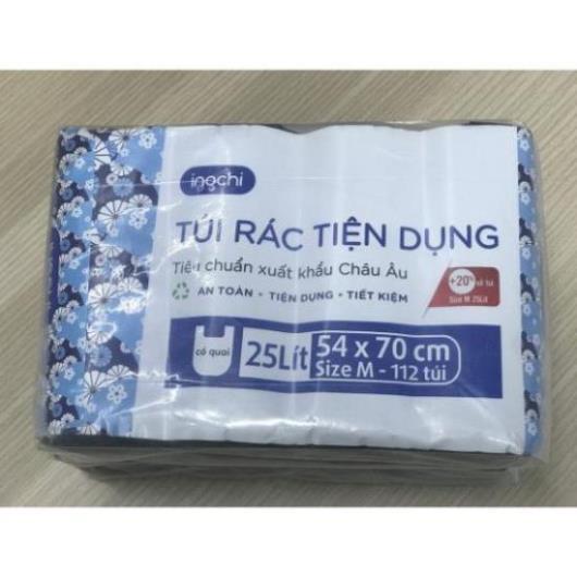 (INOCHI siêu rẻ) Túi rác đen tự hủy cuộn 10L, 25L, 50L