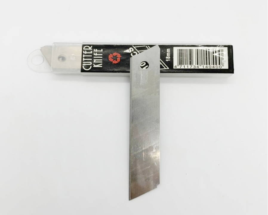 Hộp 10 lưỡi dao rọc giấy, cạo kính bền đẹp - Chiều dài 18cm