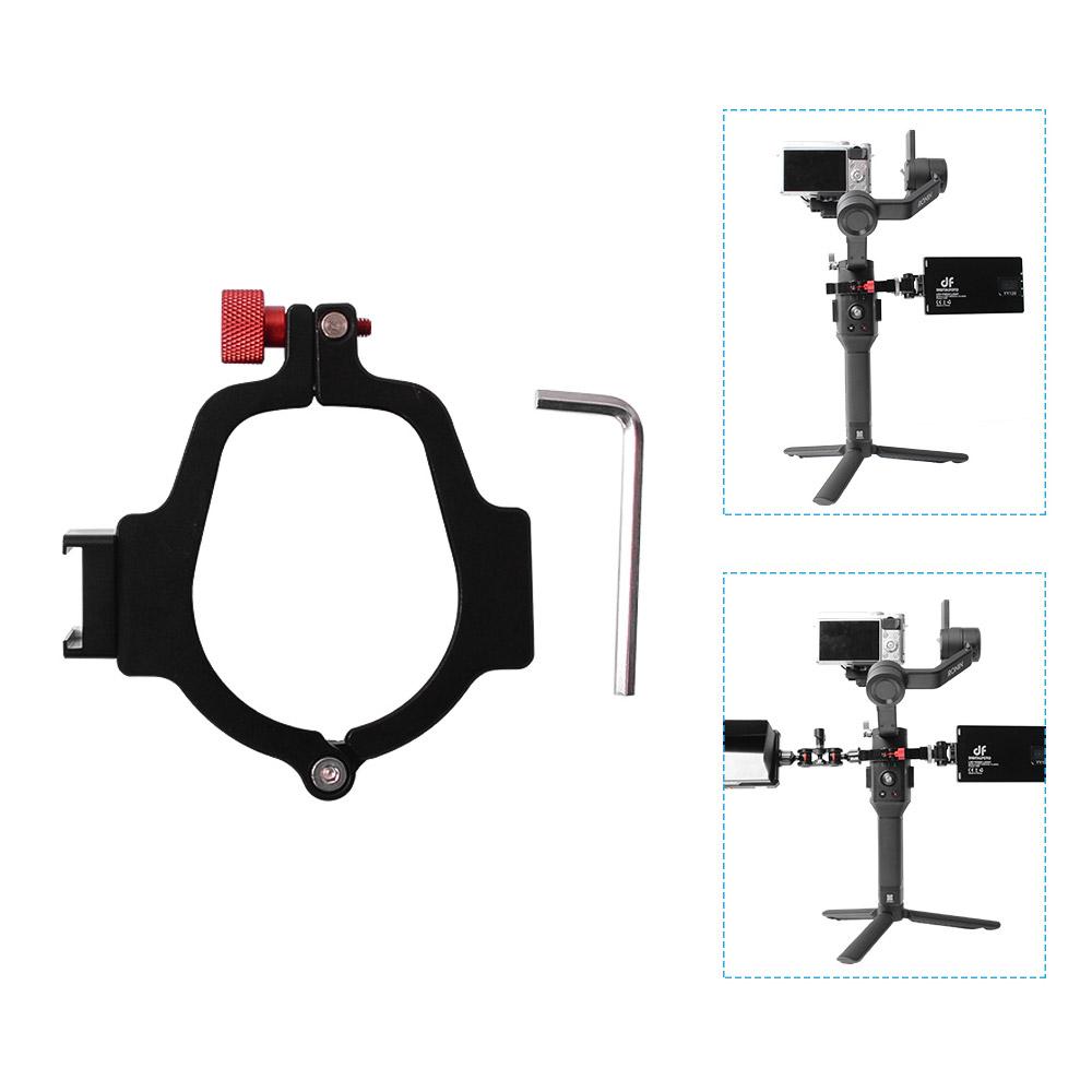 Gimbal Ổn định kim loại Vòng điều hợp mở rộng Tương thích với DJI Ronin SC để gắn Đèn LED màn hình micrô