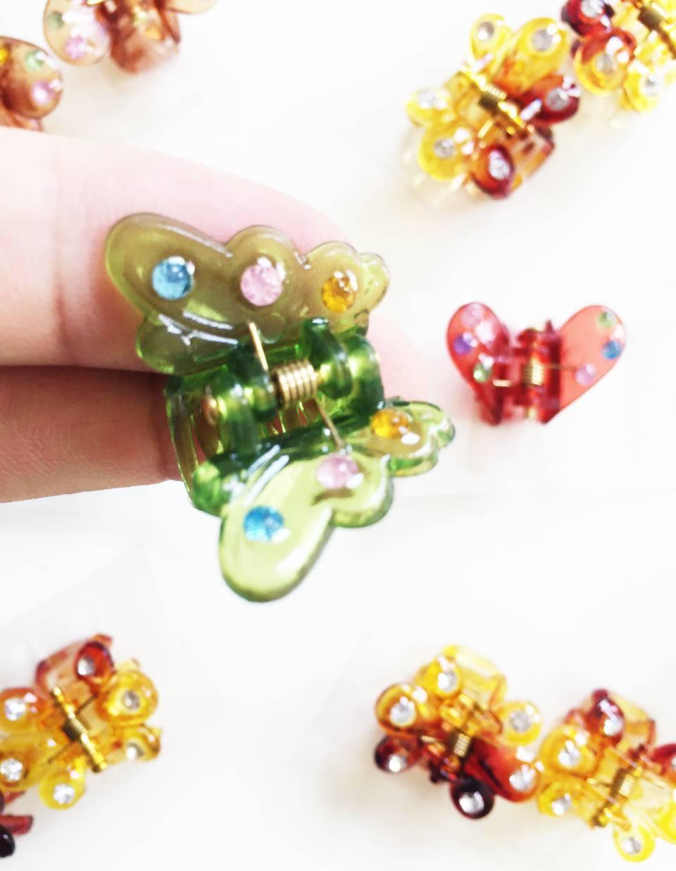 Set 6 Kẹp Tóc Nữ Càng Cua Nhỏ