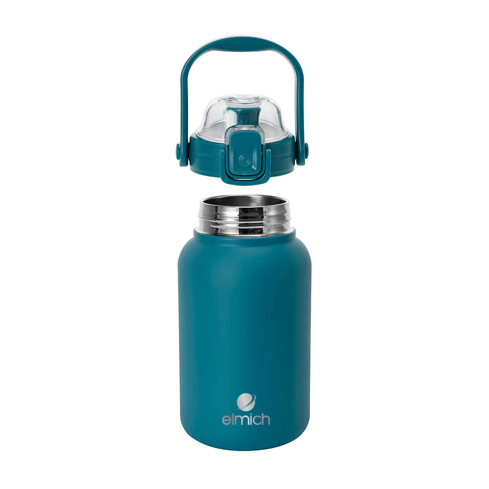 Bình giữ nhiệt Elmich EL8373 1.2L, Hàng chính hãng, inox 304, nắp mở 1 chạm, quai xách -JoyMall