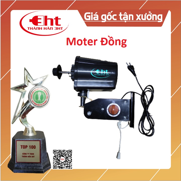 ĐẦU QUẠT TREO SẮT ĐỘNG CƠ 100% ĐỒNG - HÀNG CHÍNH HÃNG 3HT