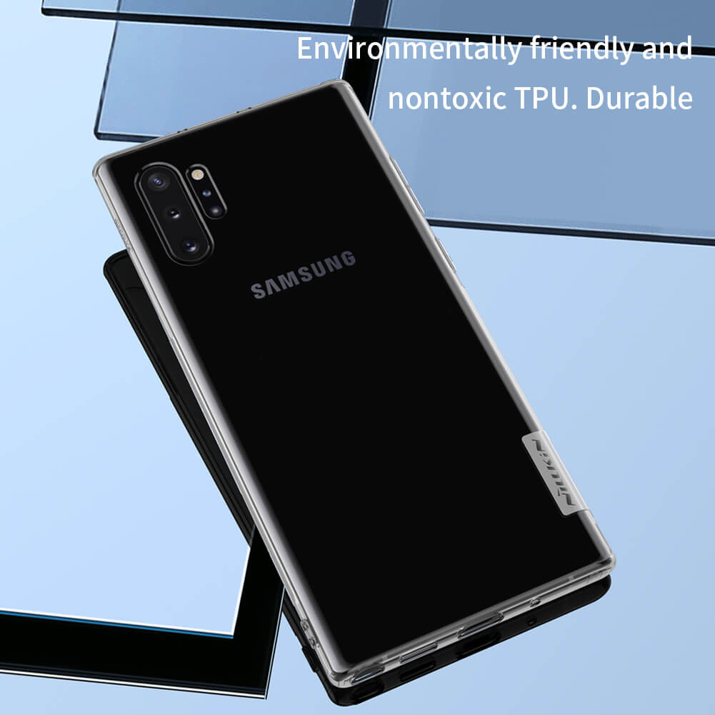 Ốp lưng dẻo cho Samsung Galaxy Note 10 Plus / Note 10 Plus 5G hiệu Nillkin - Hàng chính hãng