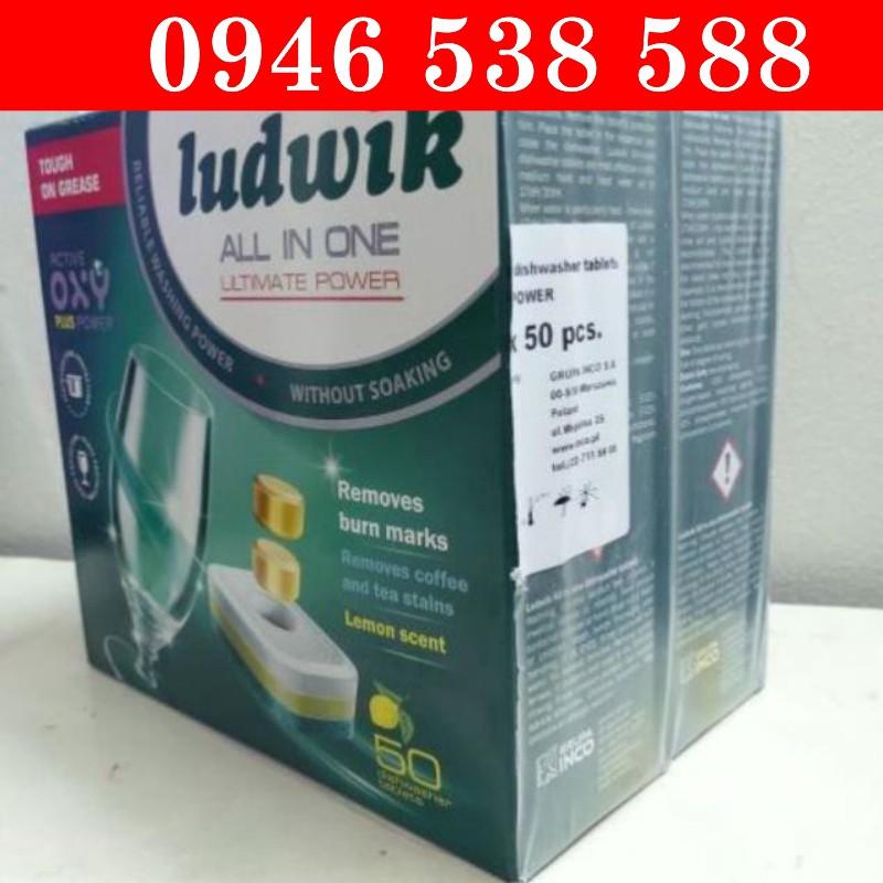 Viên rửa bát Ludwik All in one 30 viên