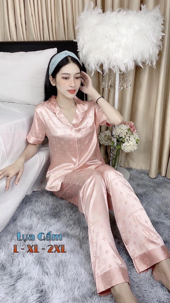 Pijama Lụa Gấm Cao Cấp Đủ Size