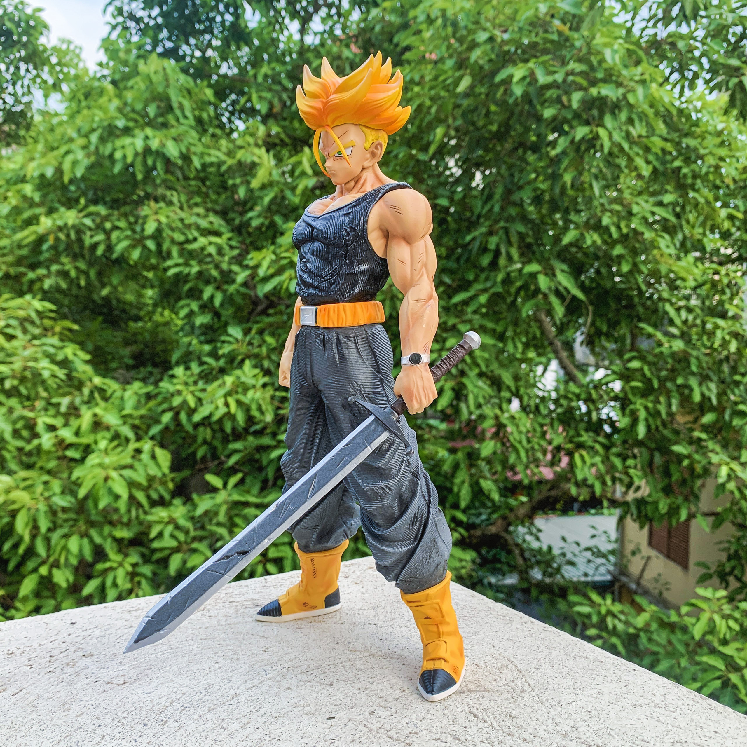 Mô hình trunks super saiyan 2 siêu nét