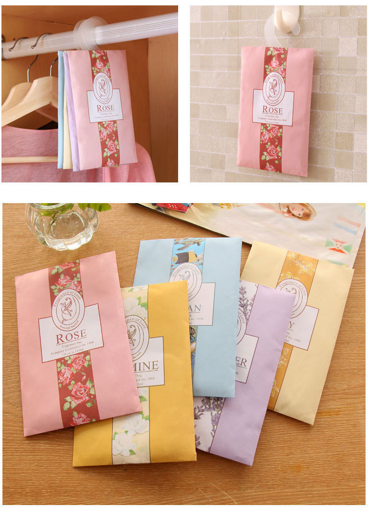 Set 6 Túi Thơm Treo Phòng, Tủ Quần Áo
