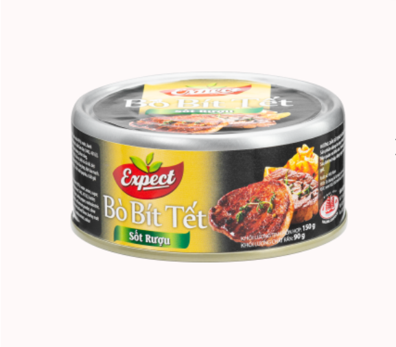 Bò bít tết sốt rượu Expect 150gr