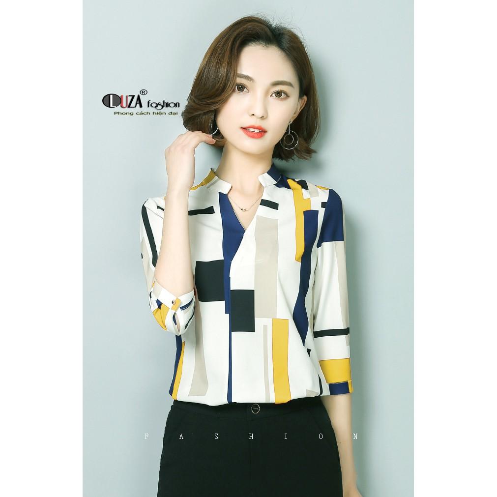 Áo sơ mi kẻ vàng dài tay