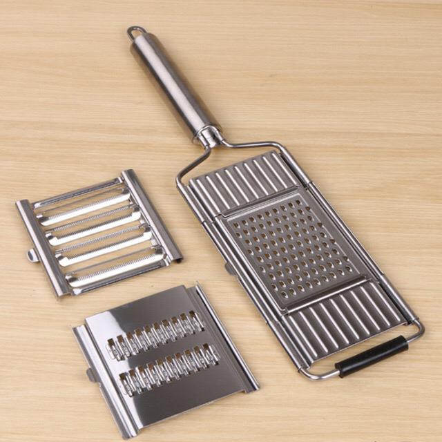 Mới Đa Năng Dụng Cụ Thái Lát Rau Củ Bộ Thép Không Gỉ Xay Cắt Rau Củ Quả, Cắt Lát Củ Quả Xay Dao Gọt Vỏ Phụ Kiện Nhà Bếp