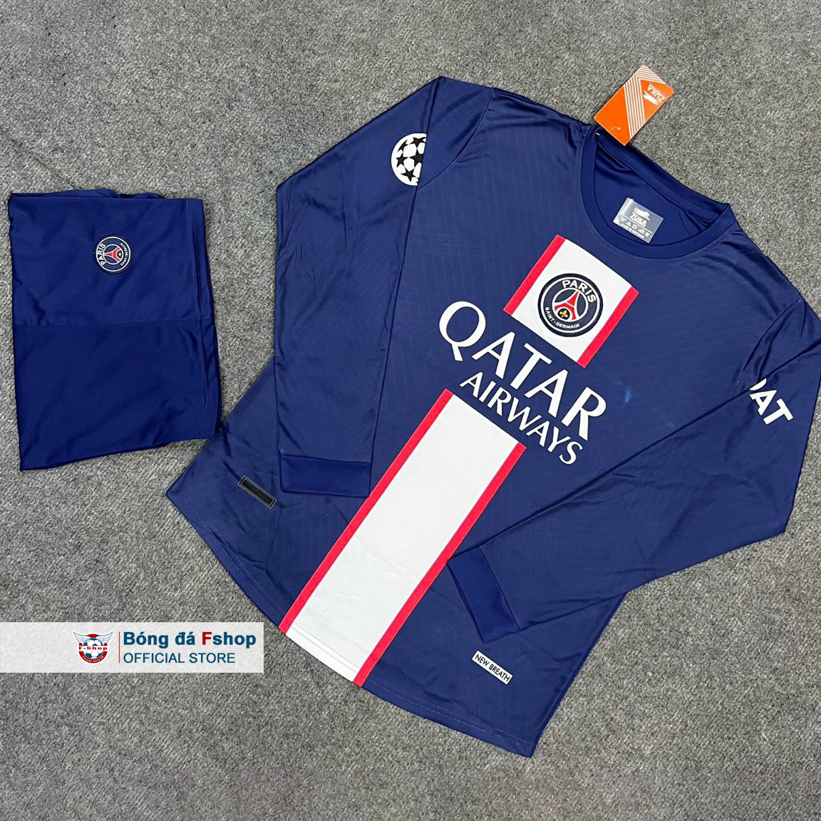 Bộ quần áo bóng đá câu lạc bộ ManCity, Liverpool, Mu, PSG, Chelsea - Bộ đá banh thu đông