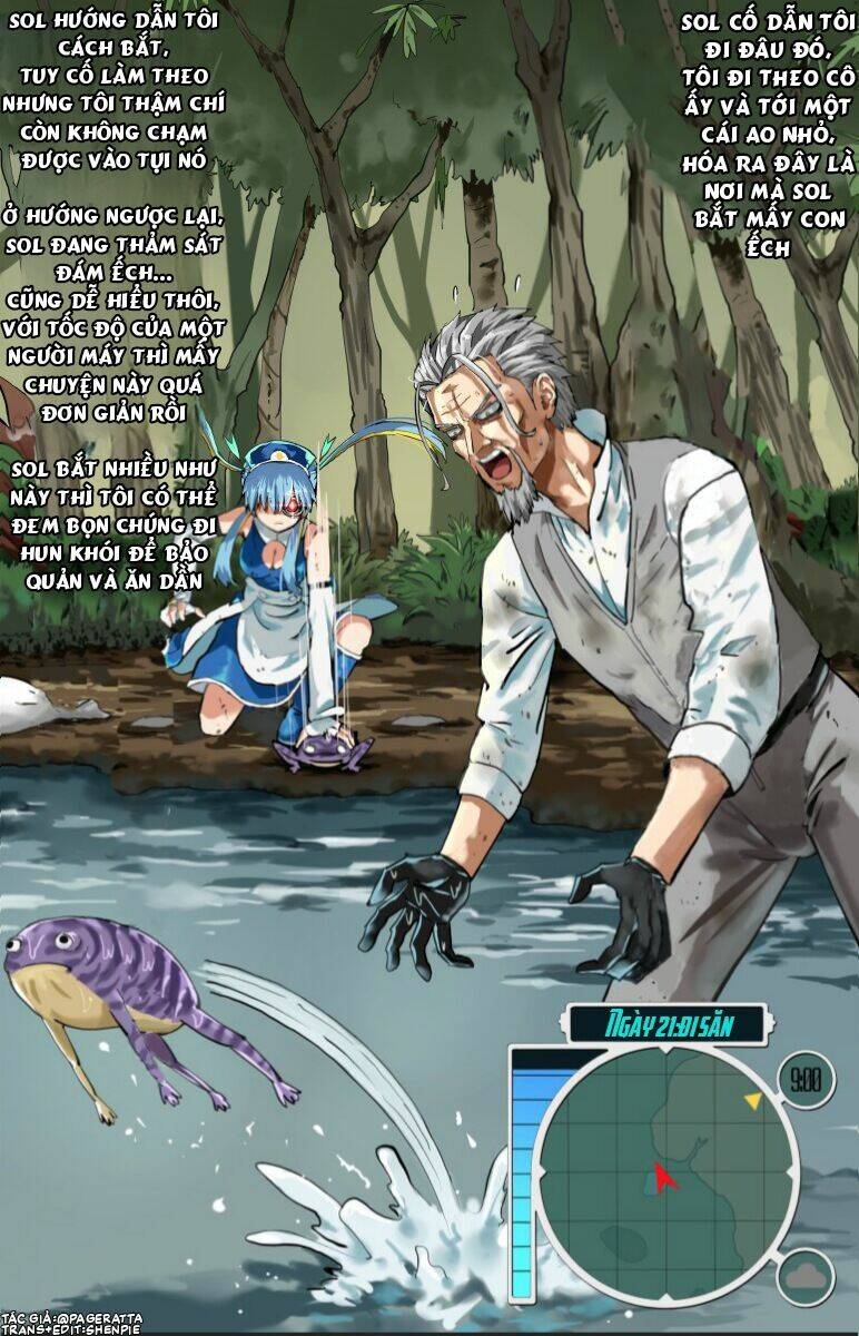 cùng cô người máy sinh tồn trên hành tinh bí ẩn chapter 21 1