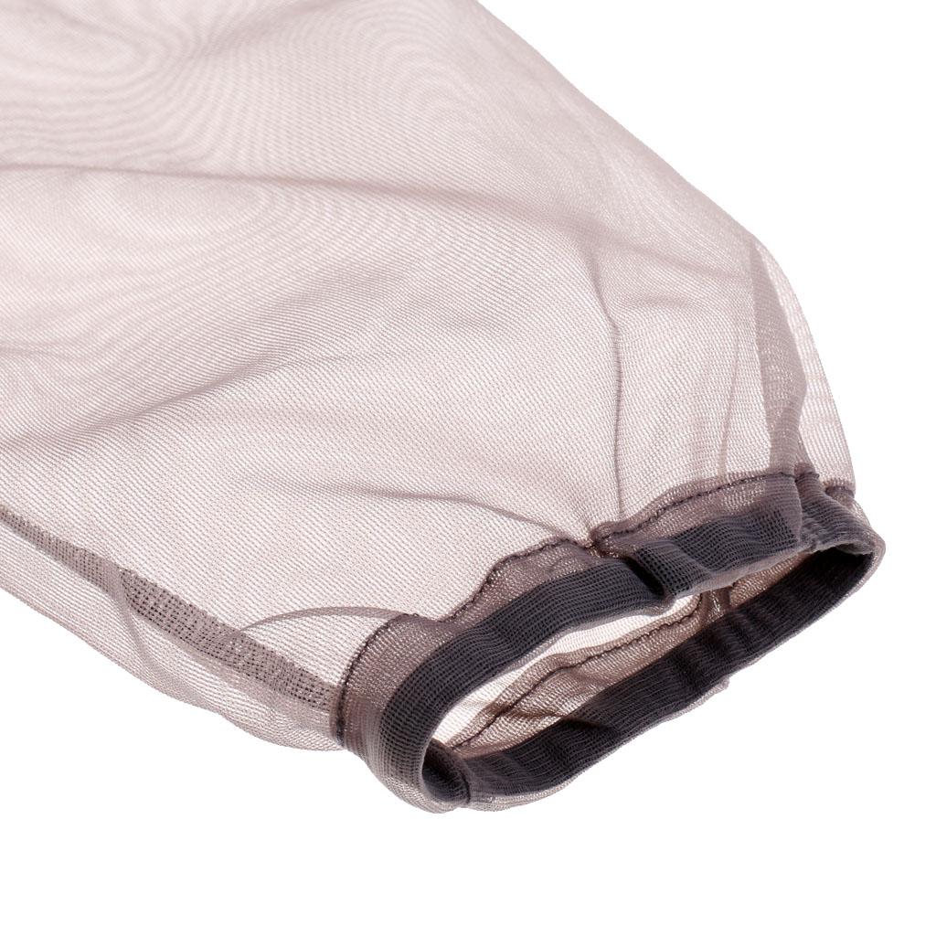 3xAnti-mosquito Mesh Clothing Bee Bug Quick-dry Repellent Suit - Gray XL