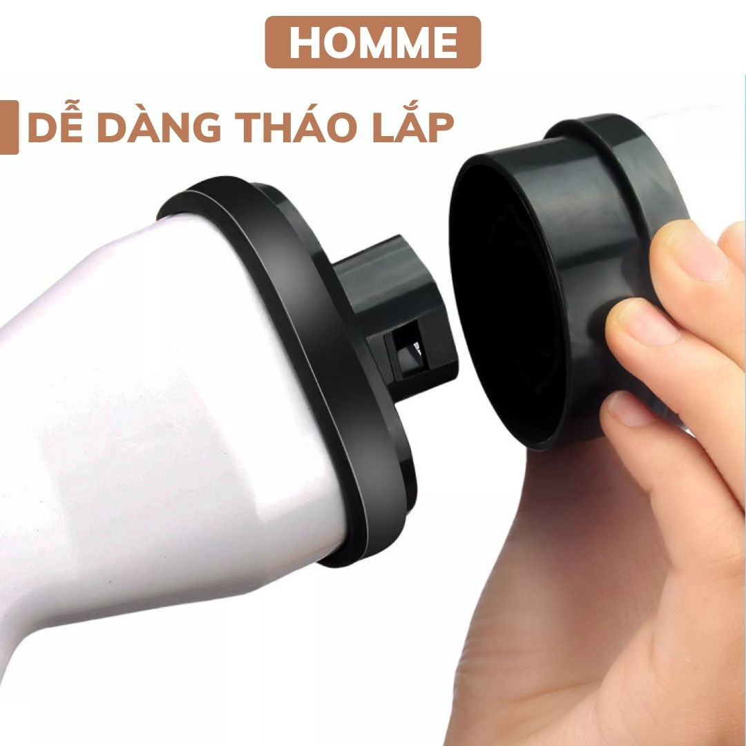 Chổi cọ nhà tắm bằng điện HOMME cọ sàn nhà, cọ bồn rửa mặt, bồn tắm, lau kính