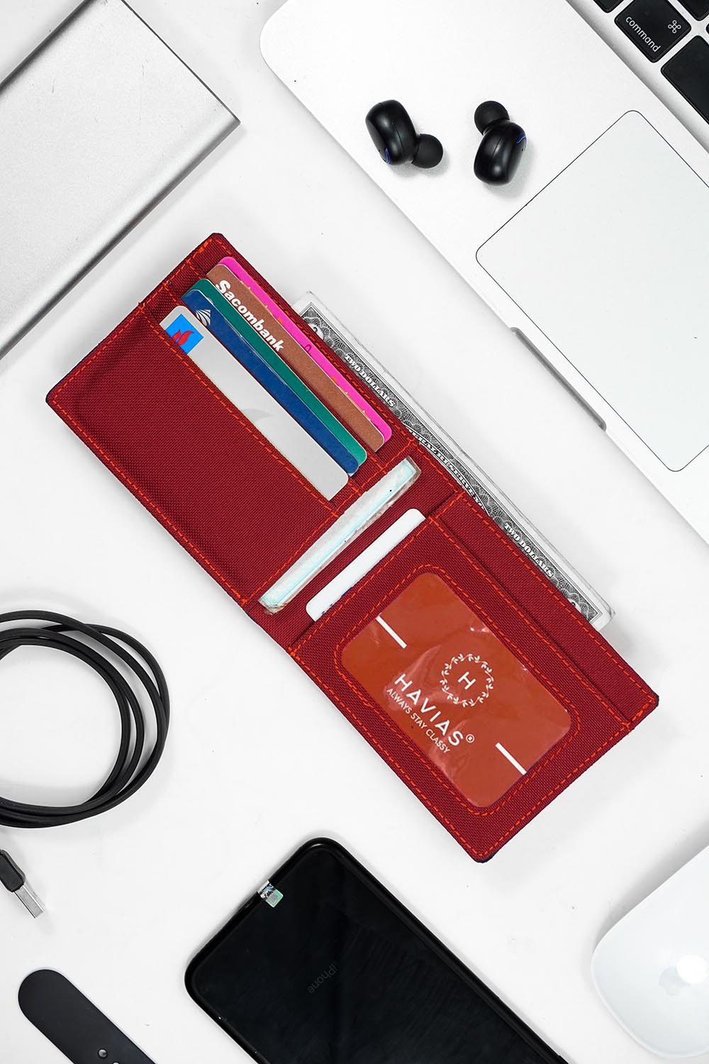 Ví vải Modern Fabric Wallet HAVIAS