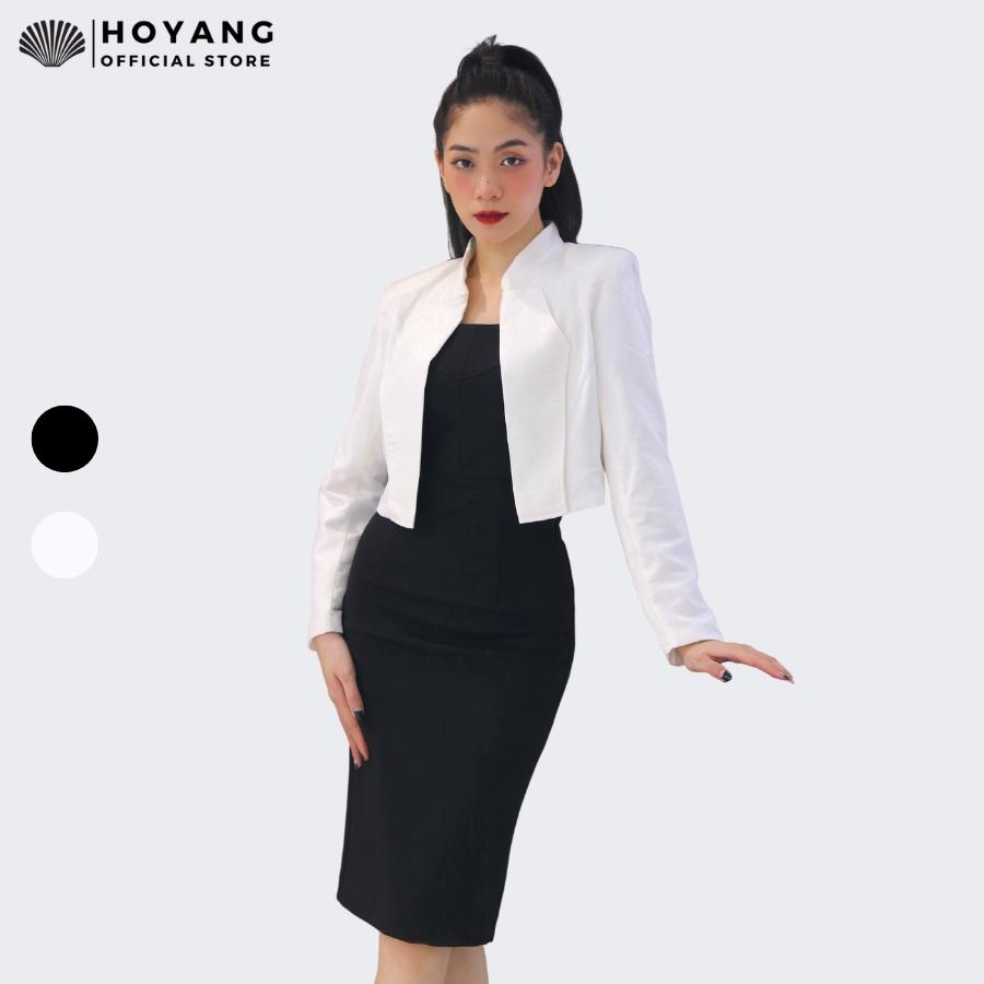 Áo Khoác Vest Gấm Nhũ Sang Chản HOYANG AVHY13