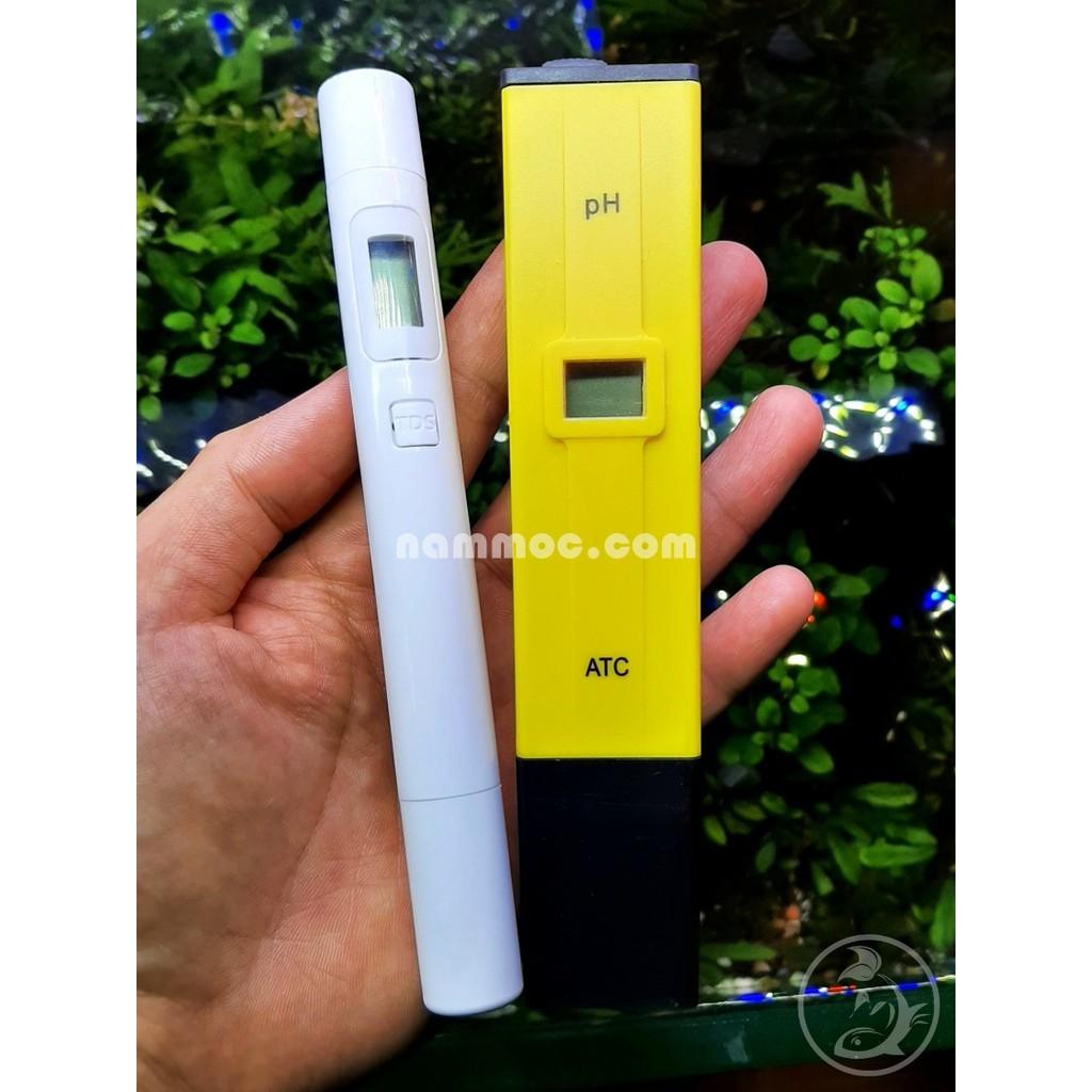 COMBO Bút Đo pH & TDS New | Bộ Bút Đo Kiểm Tra Chất Lượng Nước Uống, Thuỷ Canh, Bể Cá Cảnh, Thuỷ Sinh