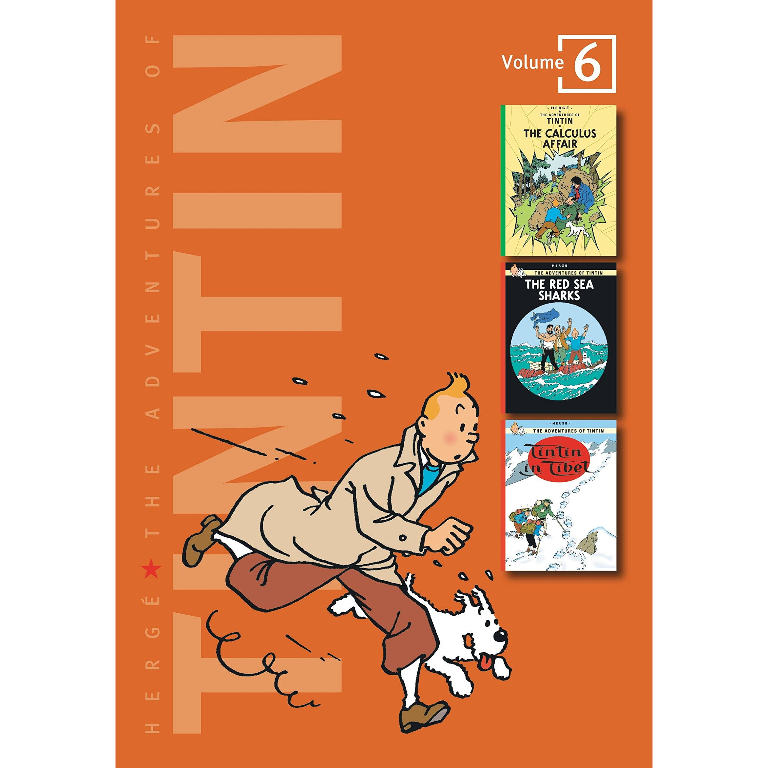 The Adventures of Tintin, Vol. 6: The Calculus Affair / The Red Sea Sharks / Tintin in Tibet (3 Volumes in 1)