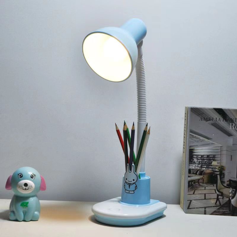 Đèn bàn học có hộp đựng bút hình chú thỏ