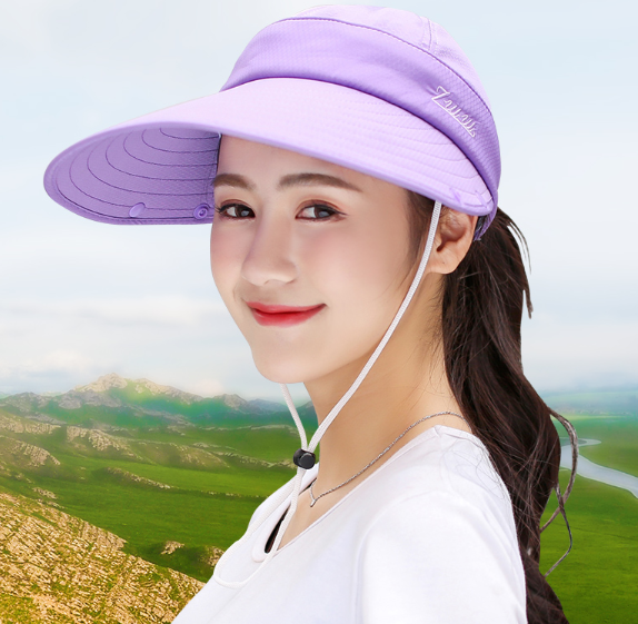Mũ rộng vành nữ kèm khẩu trang chống nắng  360 độ cao cấp, nón khẩu trang nữ tạo kiểu