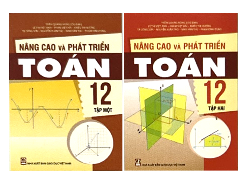 Sách - Combo Nâng cao và phát triển toán 12 - tập 1 + 2