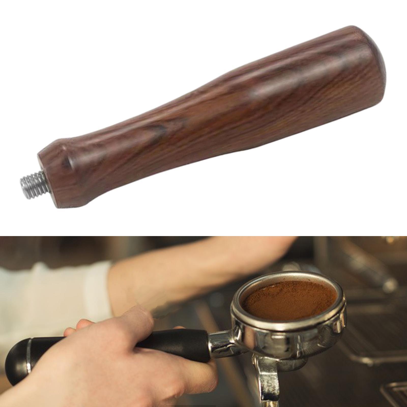 Professional Portafilter Handle Replacement Part Wooden for Coffee Machine
